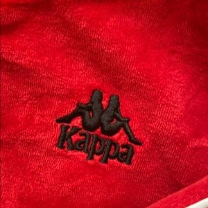 222 Banda Aynset Red Black and White Kappa Sweater